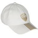 EMPORIO ARMANI EA7 sportowa czapka z daszkiem bejzbolówka White Rozmiar uniwersalny