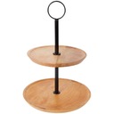 Тарелка из дерева манго