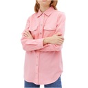 Женская свободная джинсовая рубашка New Look, хлопковая молния, пудрово-розовый цвет, M 38