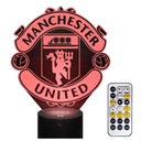 MANCHESTER UNITED 3D СВЕТОДИОДНЫЙ НОЧНИК С ДИСТАНЦИОННЫМ УПРАВЛЕНИЕМ