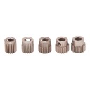 48DP PINION GEAR 15T-19T СТОП АЛЮМИНИЙ Z ВАЛОМ 5 MM DO МОДЕЛЕЙ RC  фото 7