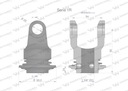 WIDLAK DE EJE Z PIERSCIENIEM 1 3/8 Z21 - 22X54 SERIE 1R WARYNSKI, WR217122 