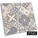 Серый мозаичный лоскутный класс 20x20 см. Наклейки на плитки