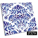 Плитка ПВХ Португальский азулежу 30х30, ВИНИЛ