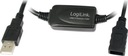 LogiLink USBA USBA USB-кабель 15 м, черный (UA0145)