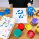 Farby na maľovanie prstami pre deti kreatívna zábava bezpečné 6 x 125ml EAN (GTIN) 5060530133970