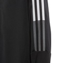 Bluza dla dzieci adidas Tiro 21 czarna R. 116cm Wzór dominujący bez wzoru