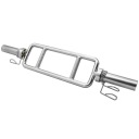 ПЛАТИНОВЫЙ ФИТНЕС-ОЛИМПИЙСКИЙ БРУСЬ 85 СМ 50 ММ ЗАЖИМЫ ДЛЯ СЕТКИ