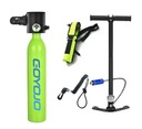 НАБОР ДЛЯ ДАЙВИНГА 0,5 Л БАЛЛОН НАСОС ПОВОДОК СУМКИ