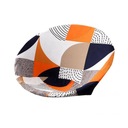 Чехол на стул круглый с блюдцем,