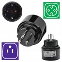 ПЕРЕХОДНИК ДЛЯ ПРЕОБРАЗОВАНИЯ ВИЛКИ TRAVEL PLUG СОЕДИНЕННЫЕ ШТАТЫ АМЕРИКА МЕКСИКА ВИЛКА