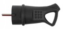 Вилка резиновая 16А 230В IP44 с герметичной ручкой