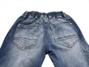 SPODNIE jeans w gumkę KANSAS r 8 - 128 cm Długość długie