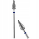 STALEKS АЛМАЗНАЯ ФРЕЗА РЕЗКА ЗАГРУГЛЕННАЯ ГРУША СИНЯЯ FA101B050/12