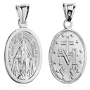 ЧУДЕСНАЯ СЕРЕБРЯНАЯ МЕДАЛЬ НЕПОРОЧНОЙ БОЖИЕЙ МАТЕРИ