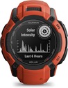 НОВЫЕ СМАРТ-ЧАСЫ GARMIN INSTINCT 2X СОЛНЕЧНЫЕ GPS 10ATM КРАСНЫЕ