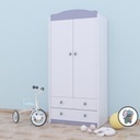 ШКАФ ДЛЯ ДЕТСКОГО MIX SZ06-A - РОЗОВЫЙ - ДЕТСКАЯ КОМНАТА