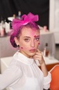 Головной убор Fascinator с вуалью и бантом