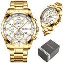 МУЖСКИЕ ЧАСЫ CURREN 8360 ЗОЛОТО СТАЛЬ ХРОНОГРАФ