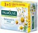 Palmolive Naturals Balanced & Mild tuhé toaletné mydlo 3 + 1 kus 90 g Značka Palmolive