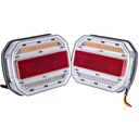 СВЕТОДИОДНЫЙ ЗАДНИЙ ФОНАРЬ ДИНАМИЧЕСКАЯ ПАРА НАПРАВЛЕНИЕ