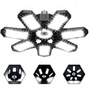 ФАРА ГАРАЖА LED (СВІТЛОДІОД) Z REGULOWANYMI PANELAMI SUFITOWA E27 DO GARAZU, STRYCHU  (18728856751) фото min 16