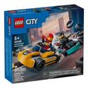 LEGO City - Motokáry a pretekári (60400) Racing + Darčeková taška Vek dieťaťa 5 rokov +