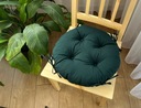 Подушка на стул 35см BOTTLE GREEN CIRCLE