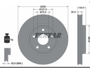 DISCOS ZAPATAS PARTE DELANTERA TEXTAR DODGE DURANGO 3.6 