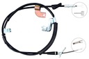 CABLE FRENOS DE MANO HONDA STREAM 1.7 01-06 