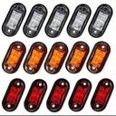 Габаритный фонарь 2 светодиода LED Габаритный фонарь ОРАНЖЕВЫЙ