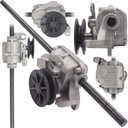 ПЕРЕДАЧА ПРИВОДА ДЛЯ БЕНЗИНОВОЙ КОСИЛКИ NAC LS42 LS42-99-39 МЕТАЛЛИЧЕСКИЙ КОРПУС