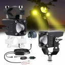 СВІТЛА ДОДАТКОВА MOTOCYKLOWE, СВІТЛА LED (СВІТЛОДІОД) СВІТЛА РЕШІТКИ КОЛІР БІЛИЙ ZQ  фото 14