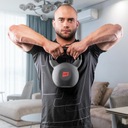 Kettlebell żeliwny 20kg kettle odważnik ciężarek