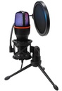МИКРОФОН ДЛЯ ПК, ЕМКОСТНЫЙ, USB LED RGB