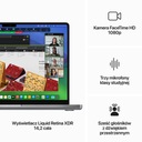 MacBook Pro 14&quot; M3 8GB/512GB Hviezdna šedá Rozloženie klávesnice UK (qwerty)