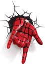 OUTLET Lampička Marvel Spider Man 3D LED ruka