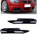 Сплиттер Сплиттеры на бампер черный глянцевый M Пакет BMW E90 E91 05-07