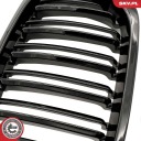 GRILLE GRILLES 66SKV066 DOUBLE MOULURE NOIR BRILLANT BMW 3 E46 51138208490photo 8