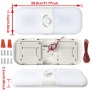 ФАРА LED (СВІТЛОДІОД) DO АВТОМОБІЛЯ ВНУТРІШНЯ SUFITOWA Z ВИКЛЮЧАТЕЛЬ SCIEMNIANE 12-24V  (18478407150) фото min 8