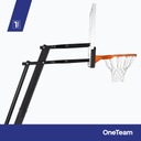 Баскетбольная корзина OneTeam BH01, черная, 230-305 см