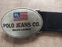 pasek męski Ralph Lauren vintage szer3,5cm,dł112cm Długość bez klamry 112 cm