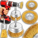 ПРОВОЛОЧНЫЕ ЩЕТКИ ДЛЯ ОТВЕРТОК И ДРЕЛ НАБОР ПРОВОЛОЧНЫХ ЩЕТОК ПО МЕТАЛЛУ