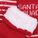 Červené vianočné ponožky Santa Squad 37-42 Ďalšie vlastnosti žiadne