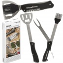 ГРИЛЬ Посуда НАБОР АКСЕССУАРОВ ЛОПАТЕЛЯ ИЗ НЕРЖАВЕЮЩЕЙ СТАЛИ ШТОПОР 5 В 1