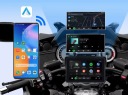 PRZENOSNA НАВІГАЦІЯ МОТОЦИКЛЕТНА АДАПТЕР CARPLAY ANDROID АВТО IP67 7 ДЮЙМИ  фото 11