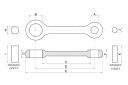 PROX BIELLE HONDA CR 250 1984 2001 03.1315photo 12