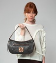 Женская сумка и сумка через плечо ANEKKE Уникальный дизайн линии Shoen Brown.