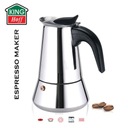 KAWIARKA INDUKCYJNA STALOWA 9 KAW 450 ml zaparzacz do kawy espresso srebrna Przeznaczenie Do kawy