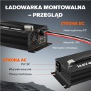 LITIME 12V (14.6V) 40A ЗАРЯДНИЙ ПРИСТРІЙ DO AKUMULATOROW LITOWO-ZELAZOWO-FOSFORANOWYCH LIFEPO4 Z LED (СВІТЛОДІОД)  (18240083539) фото min 9